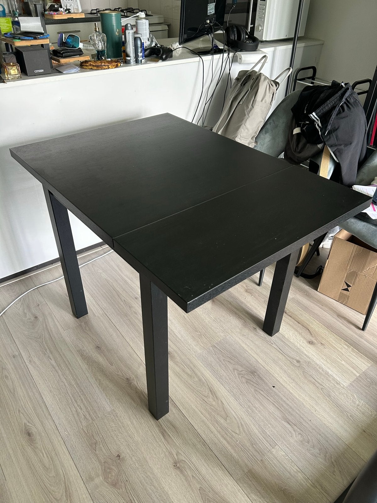 IKEA Norden Klaptafel - Zwart, compact en veelzijdig, Ophalen, Gebruikt, 100 tot 150 cm, 50 tot 100 cm