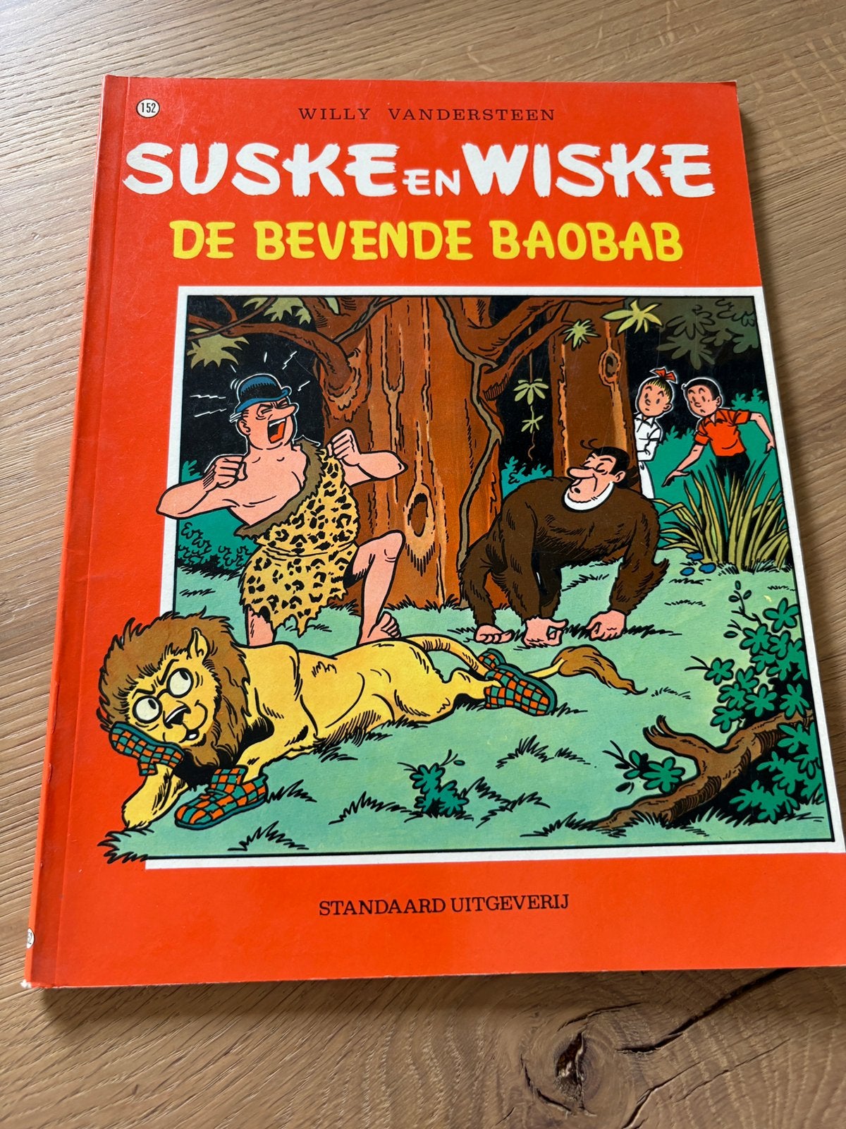 Te koop suske en Wiske de bevende baobab, Eén stripboek, Ophalen of Verzenden, Zo goed als nieuw