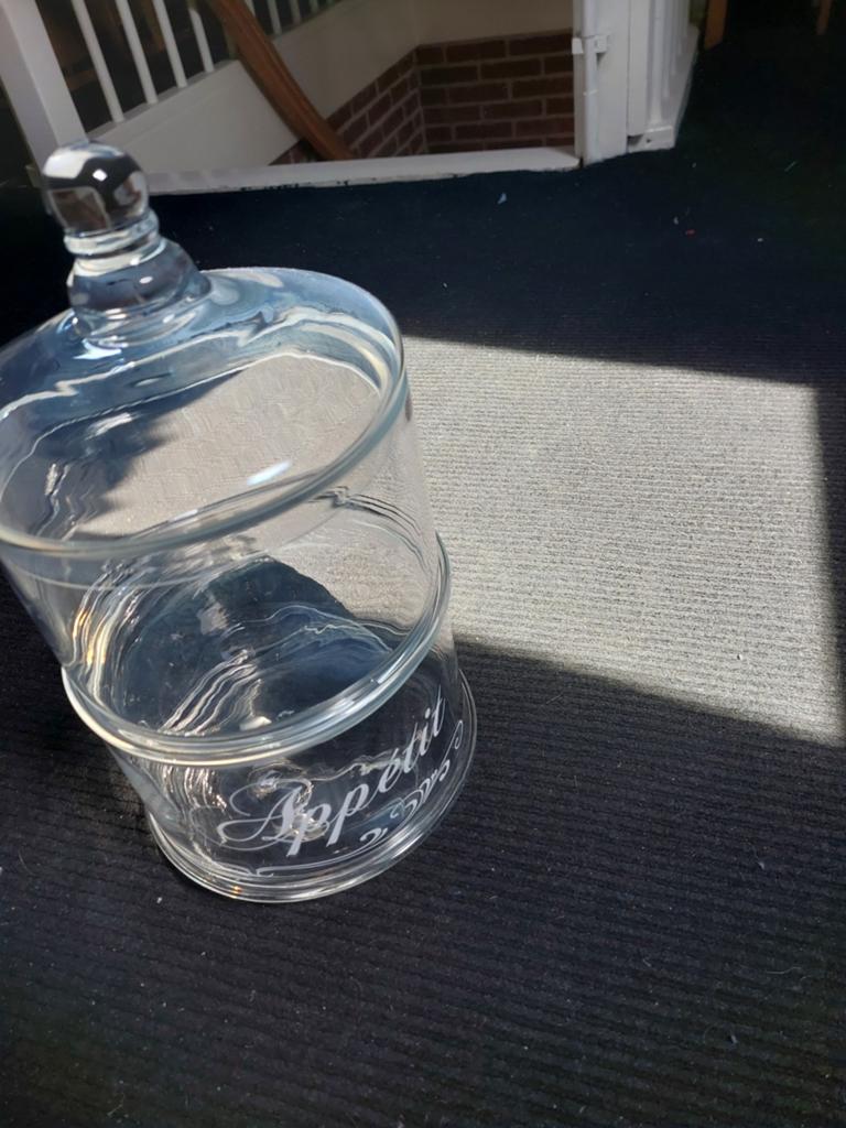 Glazen Bon Appétit voorraadpot met deksel, Glas, Ophalen of Verzenden, Zo goed als nieuw, Voorraadpot
