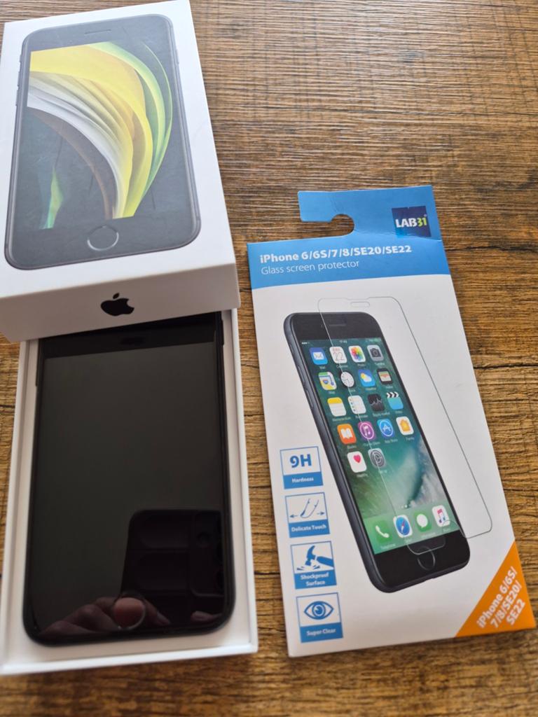 iPhone SE, Ophalen, Zwart, 64 GB