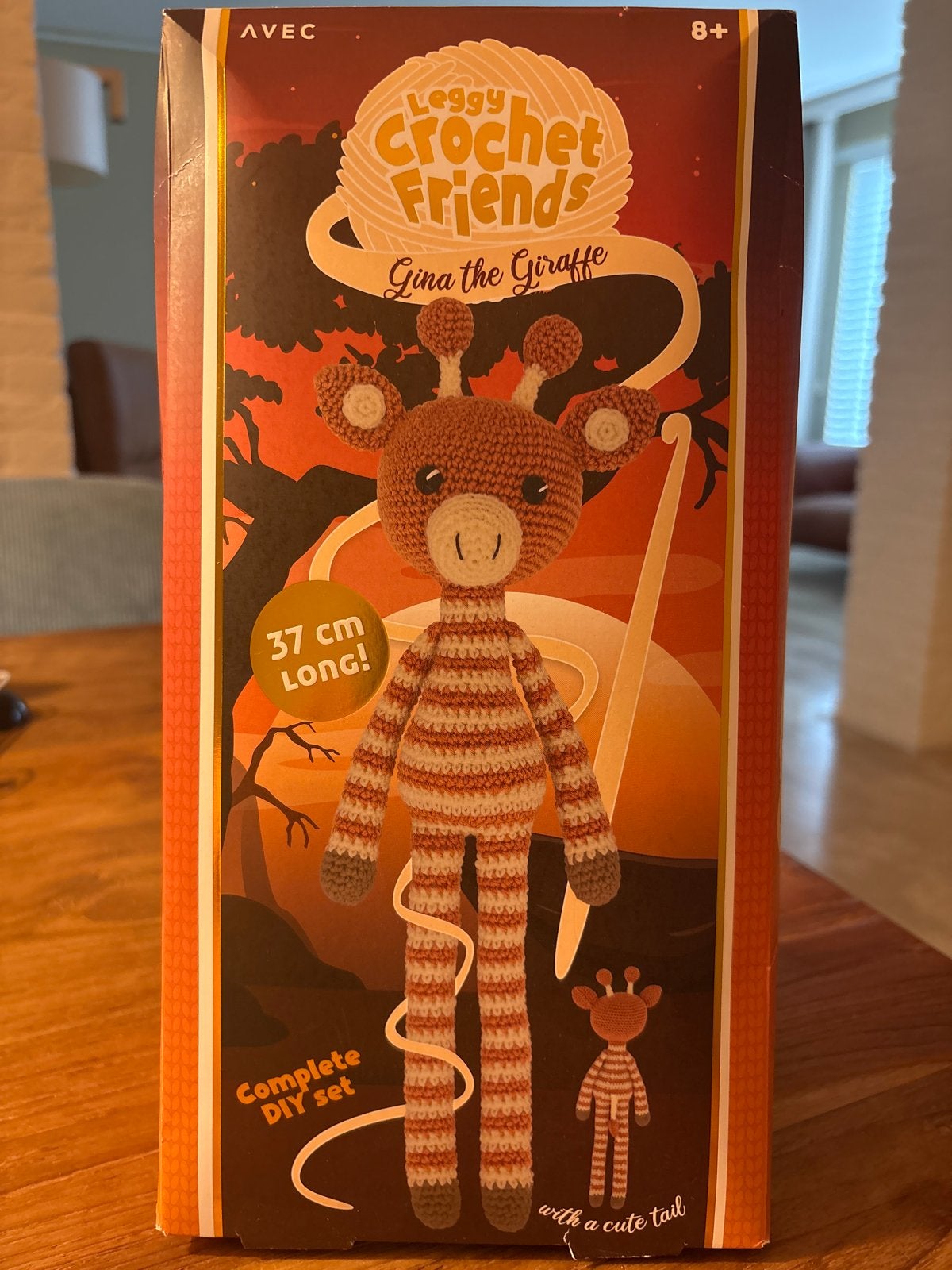 Leggy Crochet Friends Gina de Giraffe DIY Haakpakket, Ophalen of Verzenden, Nieuw, Haken, Overige typen