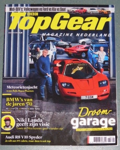 Topgear, Ophalen of Verzenden, Zo goed als nieuw, Algemeen