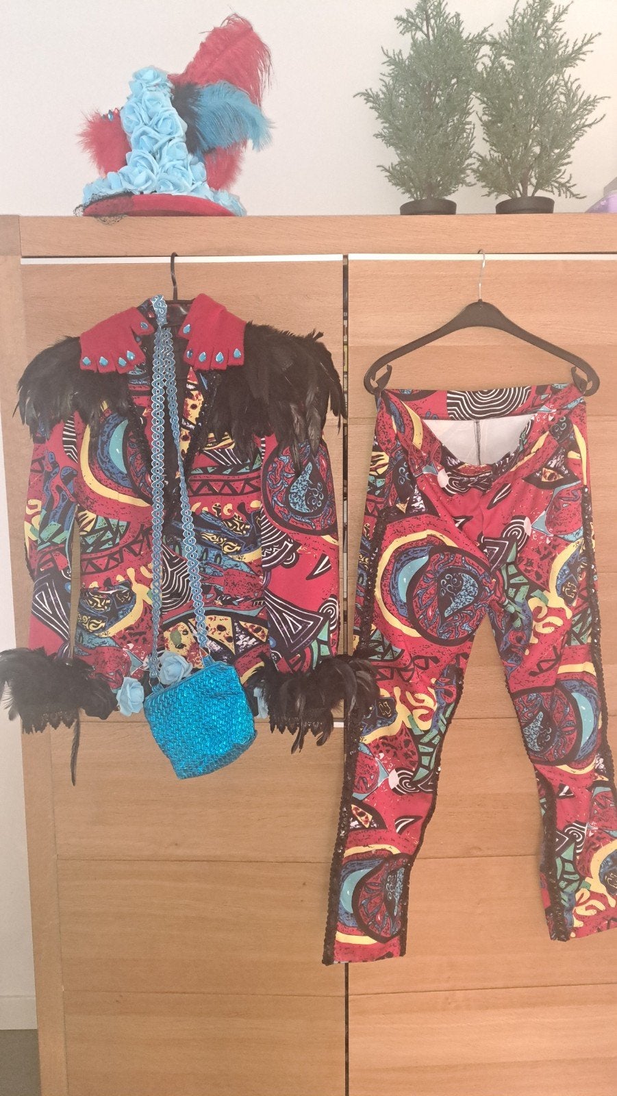 Carnavalspak themafeest pak compleet maat 38 S/M, Kleding | Dames, Carnavalskleding en Feestkleding, Ophalen of Verzenden, Zo goed als nieuw