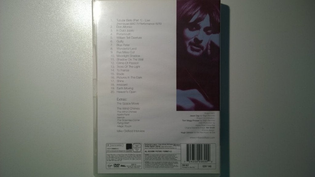 Mike Oldfield - Elements The Best Of Mike Oldfield (DVD), Alle leeftijden, Ophalen of Verzenden, Zo goed als nieuw