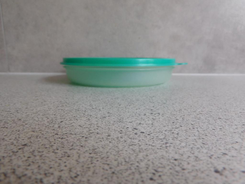 Tupperware Bord 15,5 cm. Turquoise, Ophalen of Verzenden, Zo goed als nieuw, Groen, Overige typen