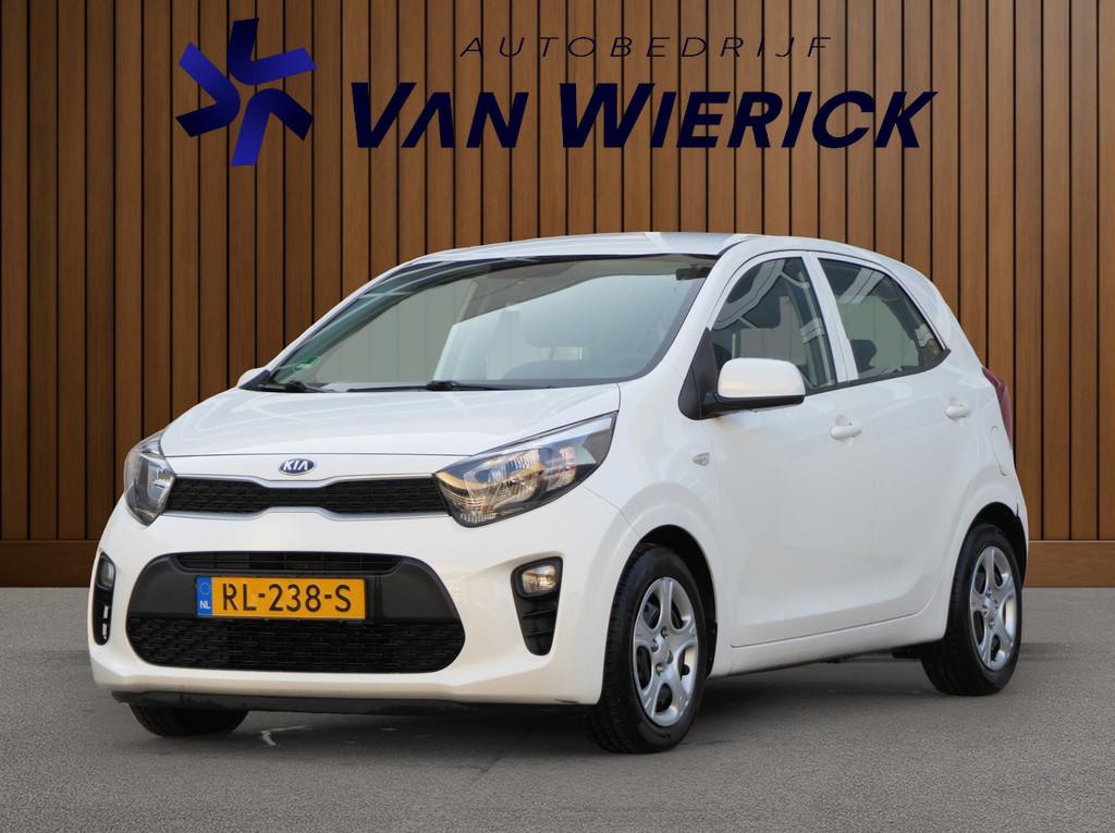 Kia Picanto 1.0 CVVT EconomyPlusLine 5-Deurs | Airco | NAP |, Voorwielaandrijving, Stof, Gebruikt, 4 stoelen
