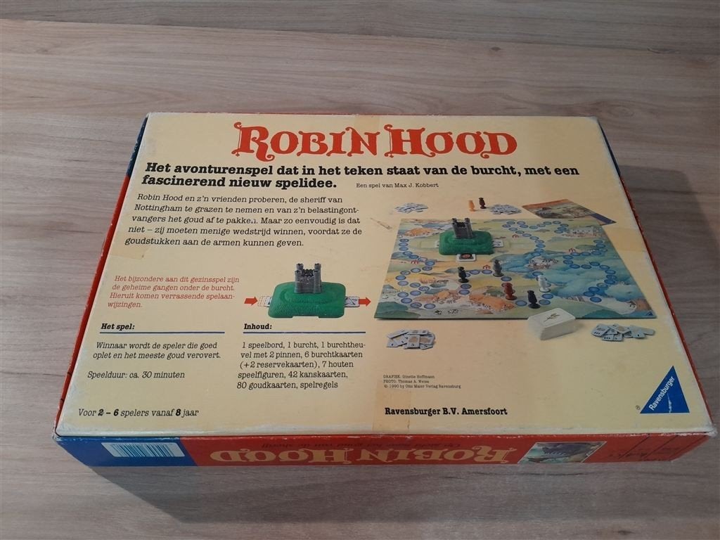 Robin Hood - op jacht naar het goud van de sherrif - s5807, Hobby en Vrije tijd, Verzenden, Zo goed als nieuw