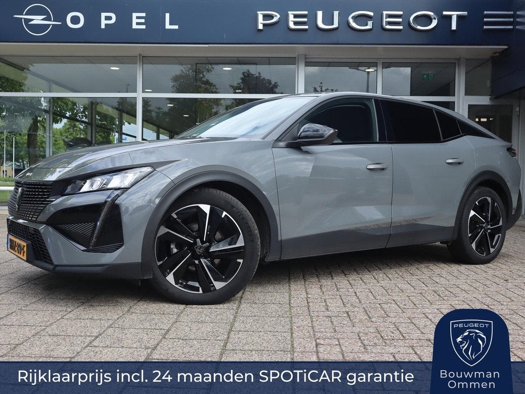 Peugeot 408 Allure Hybrid 145PK e-DCS6 Automaat, Rijklaarpri, Automaat, Gebruikt, 1199 cc, Bedrijf