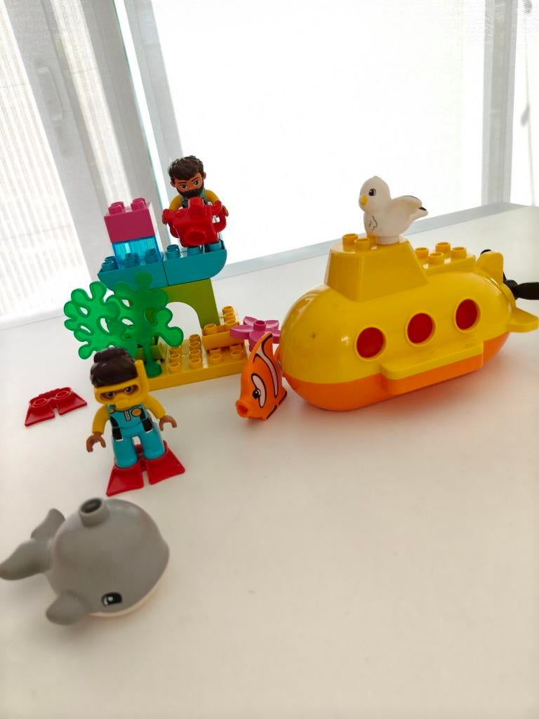 Lego Duplo 10910 Onderzeeër, Ophalen of Verzenden, Zo goed als nieuw, Duplo, Complete set
