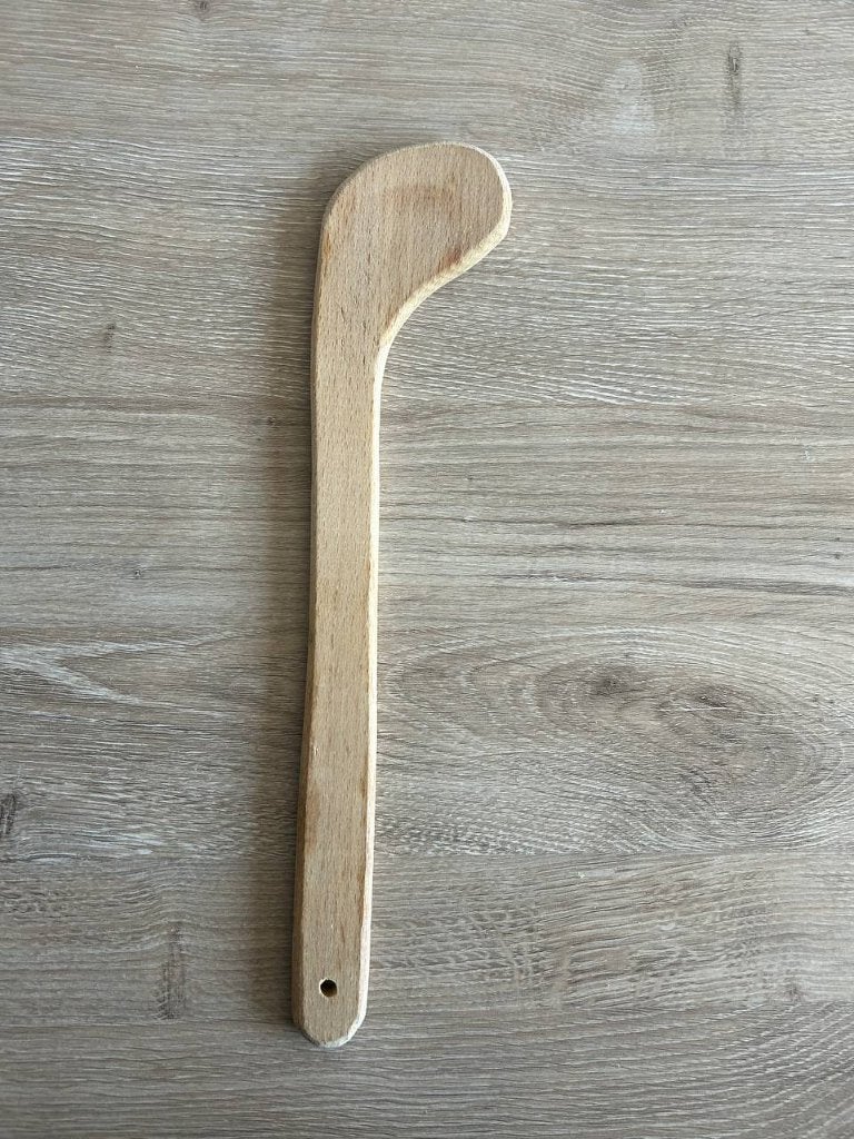 Houten spatel 4, Huis en Inrichting, Keuken | Bestek, Ophalen, Gebruikt, Los bestek, Serveergerei