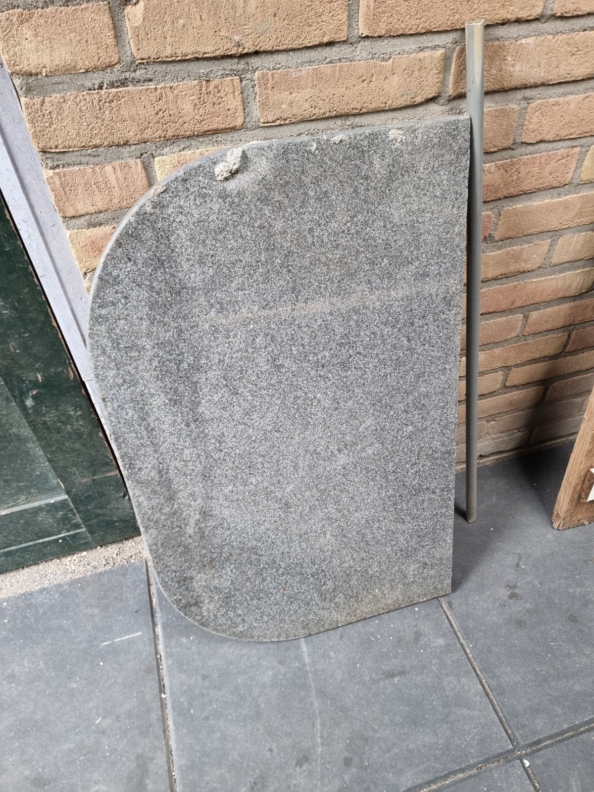 Granieten tegel/plaat - Gebruikt, Ophalen, 60 cm of meer, Gebruikt, Graniet