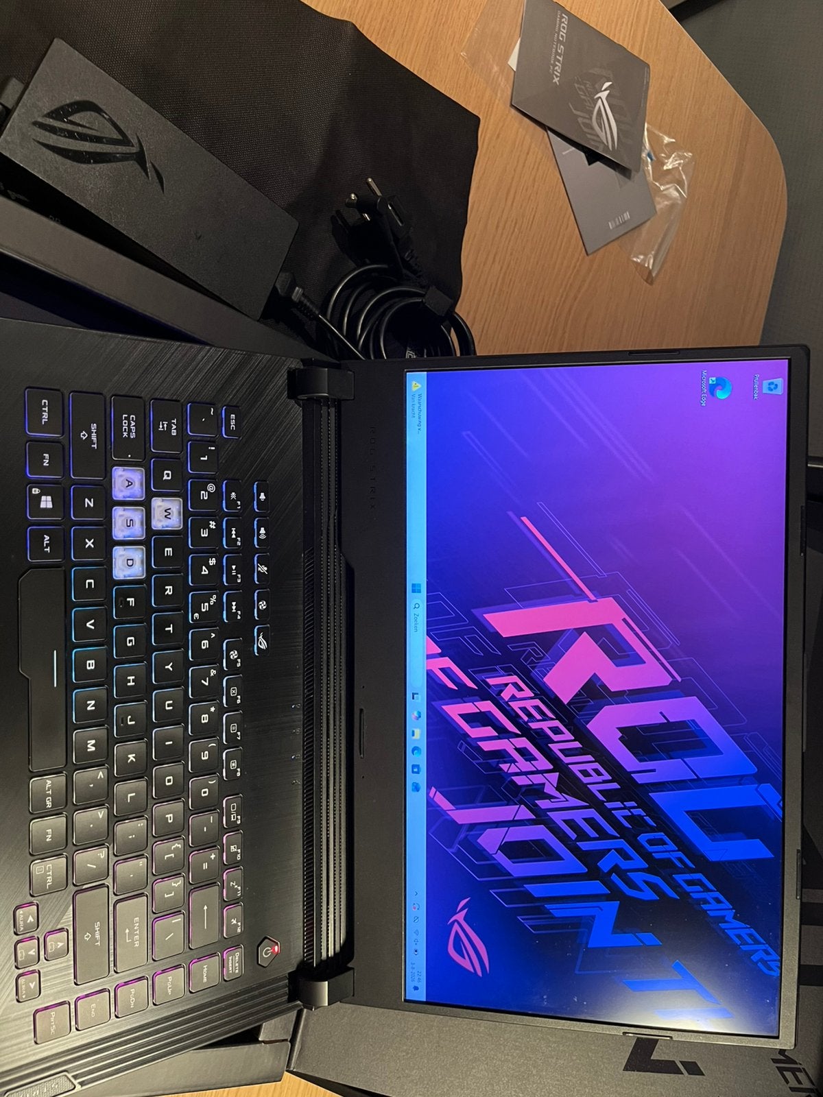 Asus ROG Strix GL531GV-AL116T, Computers en Software, Windows Laptops, Ophalen, Gebruikt, 2 tot 3 Ghz, ASUS ROG Strix