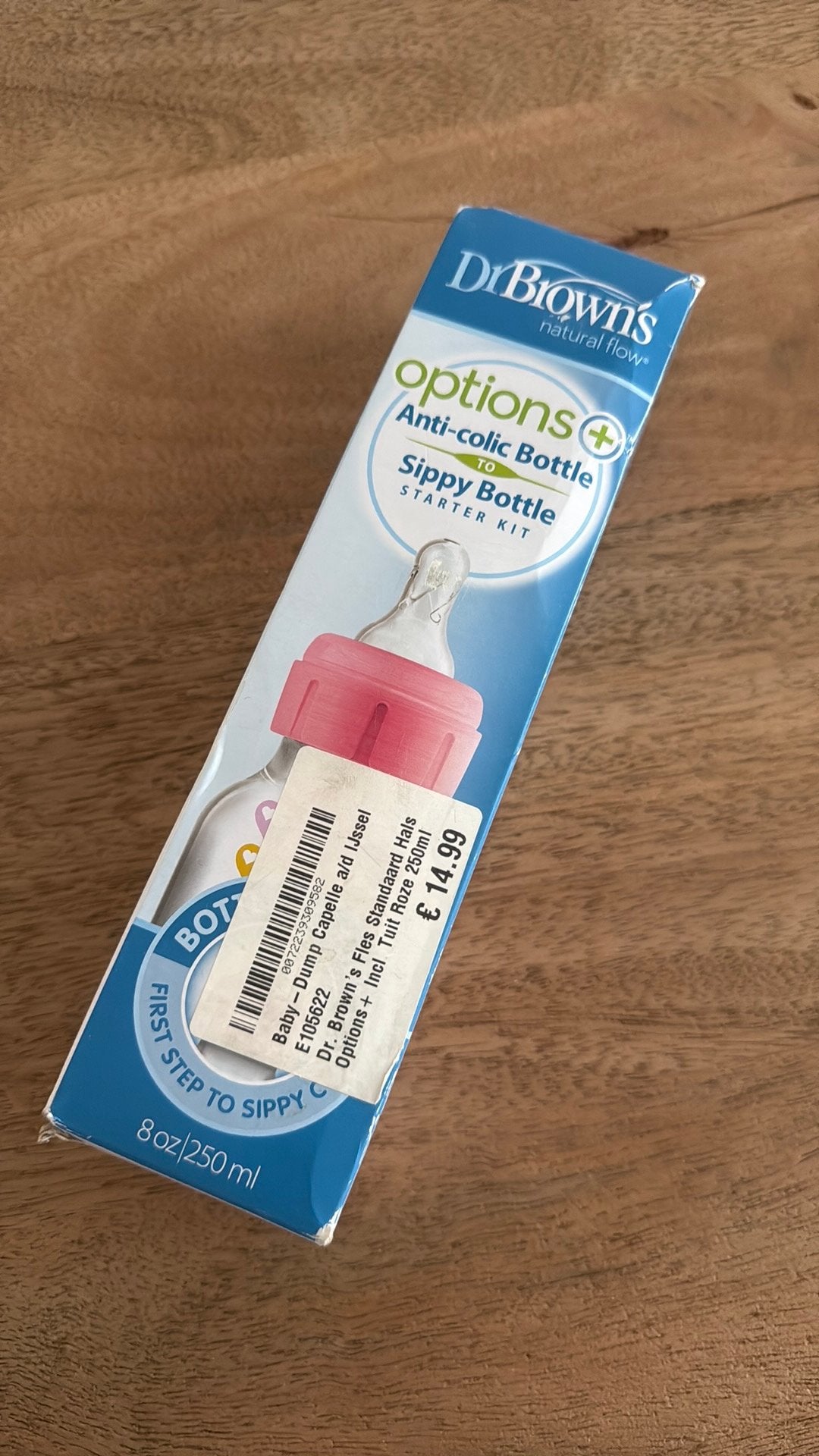 Dr browns fles- nieuw!, Ophalen, Zo goed als nieuw, Overige typen