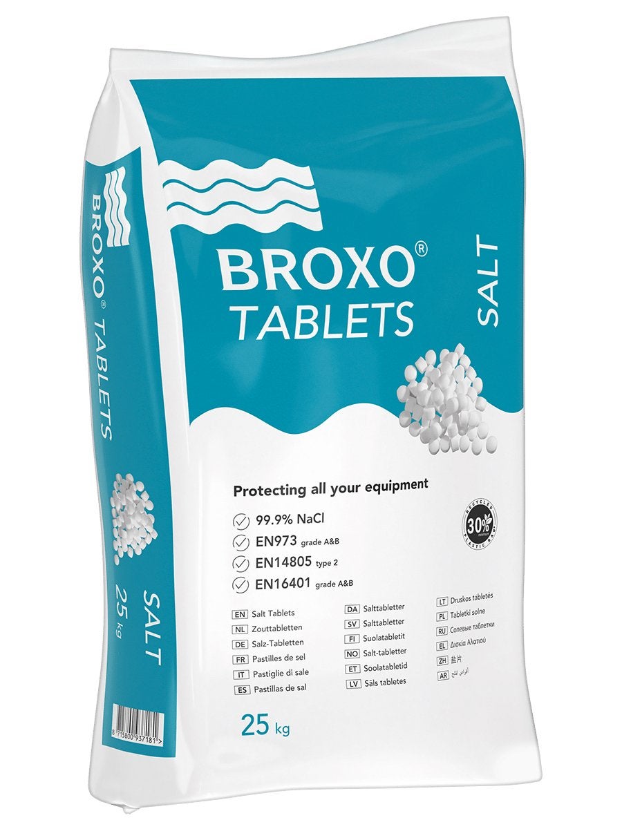 Broxo Zouttabletten 25 kg - voor waterontharders, Ophalen, Nieuw