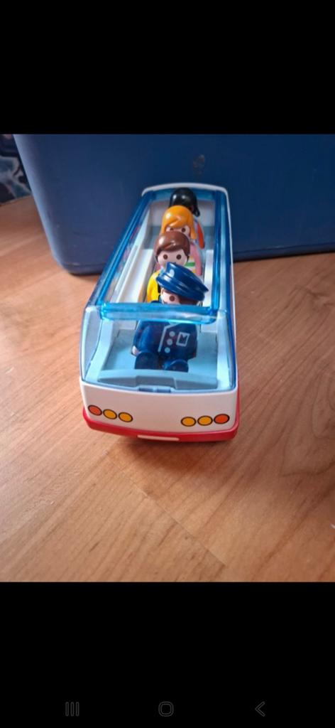 Playmobil 1.2.3 Airport Shuttle Bus 6773, Kinderen en Baby's, Speelgoed | Speelgoedvoertuigen, Gebruikt, Ophalen of Verzenden