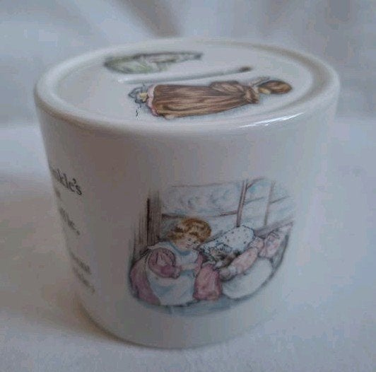 Wedgwood spaarpot Mrs Tiggy Winkle van Beatrix Potter, Ophalen of Verzenden