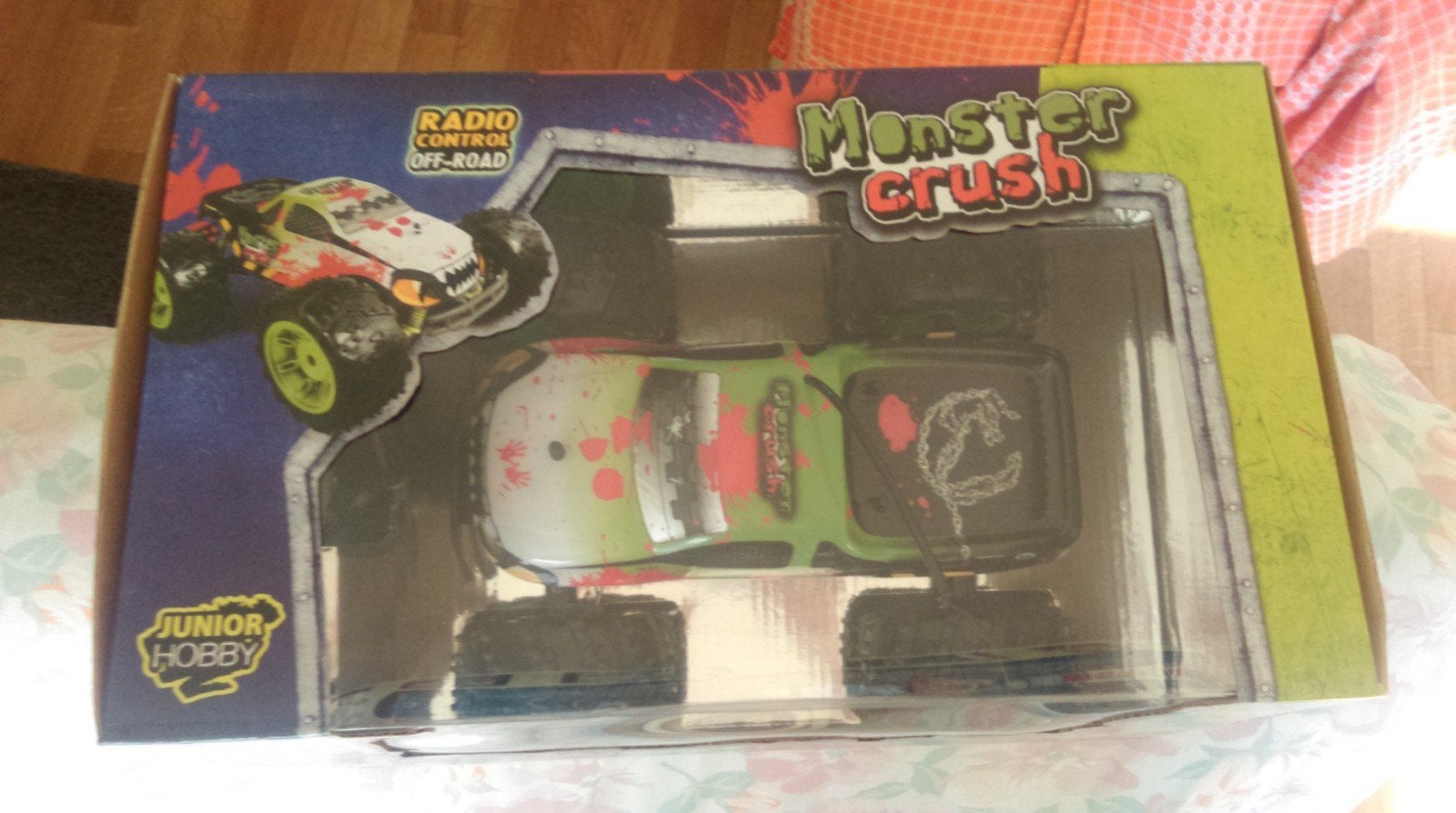 Monster Crush RC Off-Road Auto - Nieuw in doos, Auto offroad, Nieuw, RTR (Ready to Run), Overige schalen