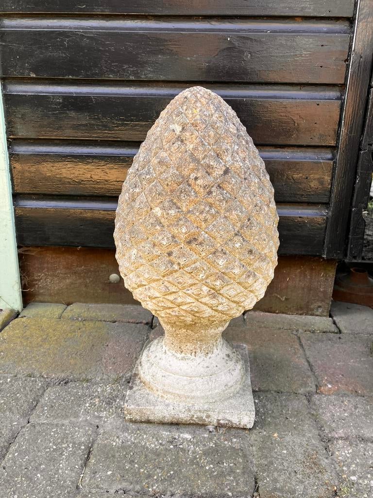 Grote stenen dennenappel, Tuin en Terras, Ophalen, Gebruikt