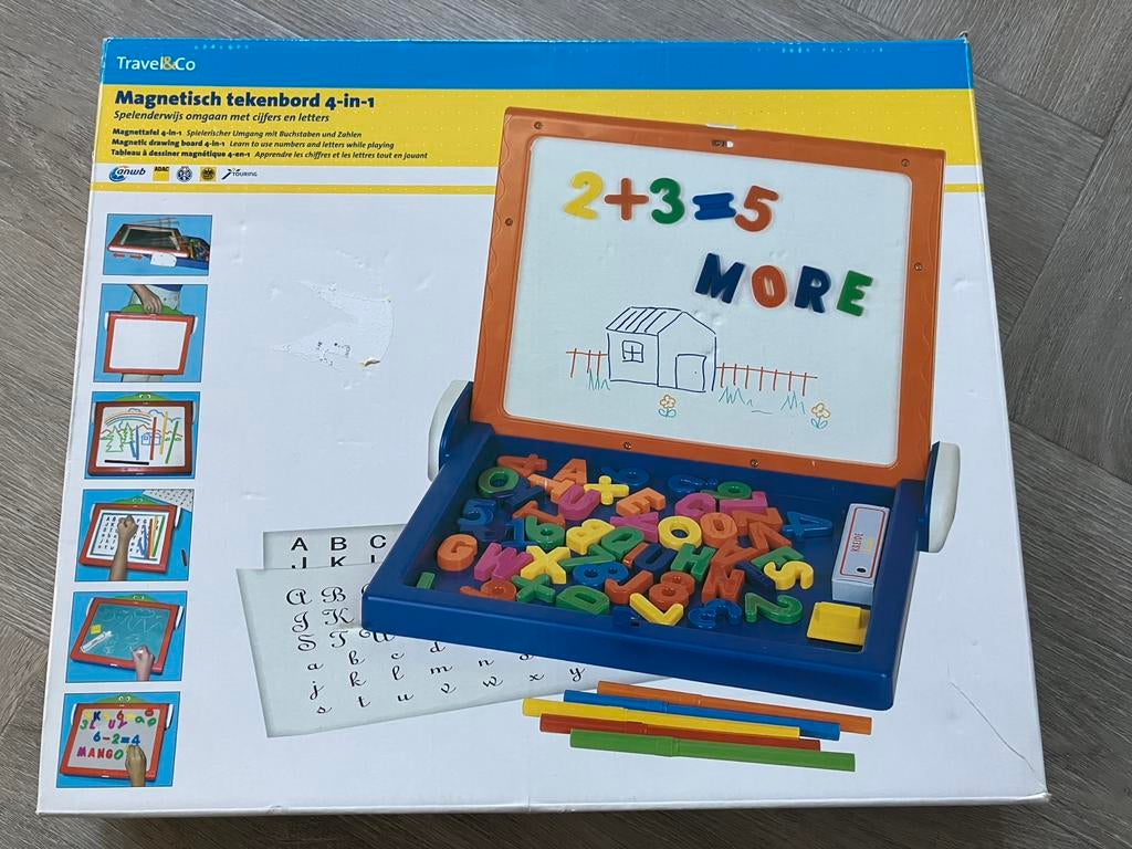 Magnetisch tekenbord 4-in-1, Ophalen, Gebruikt