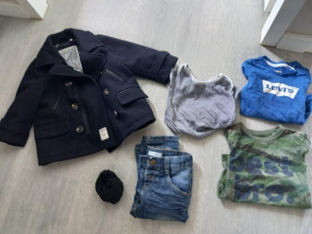 Babykleding maat 80 jongen pakket, Ophalen, Gebruikt, Jongetje