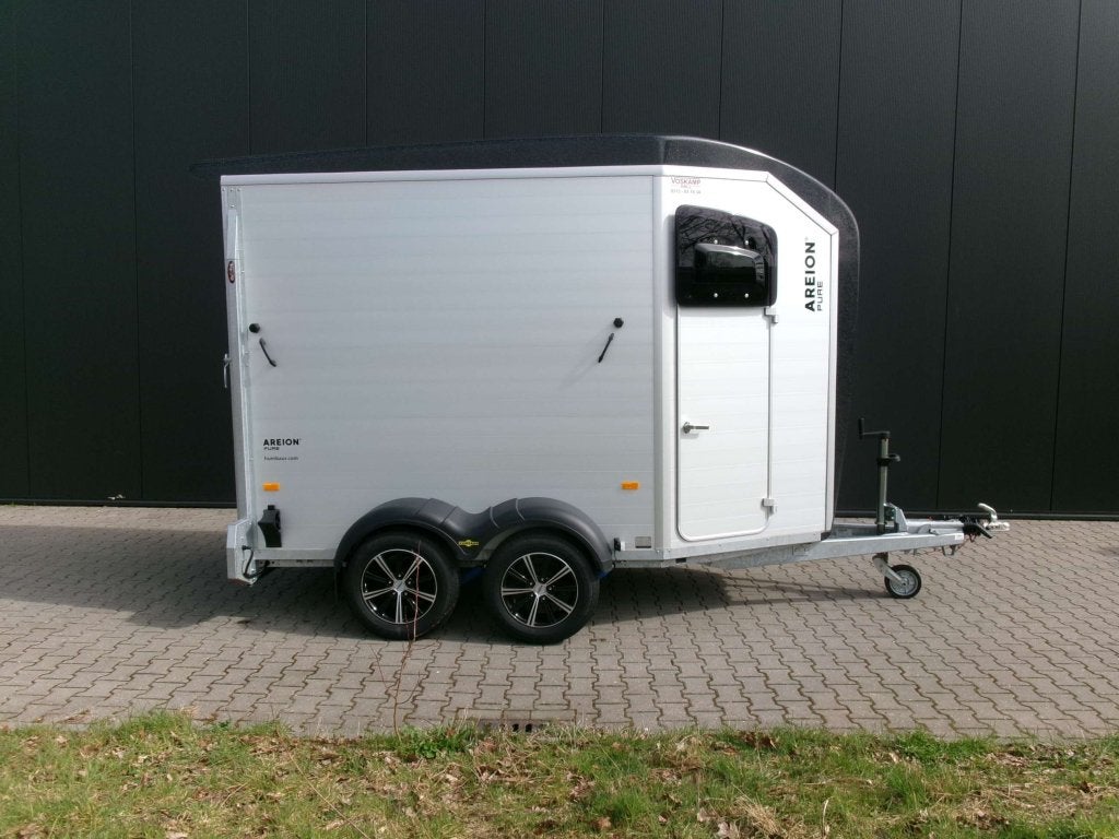 2 Paards Humbaur alu trailer met zadelkamer. 2026. Areion, Niet ingevuld, Aluminium, Zo goed als nieuw, 2-paards trailer
