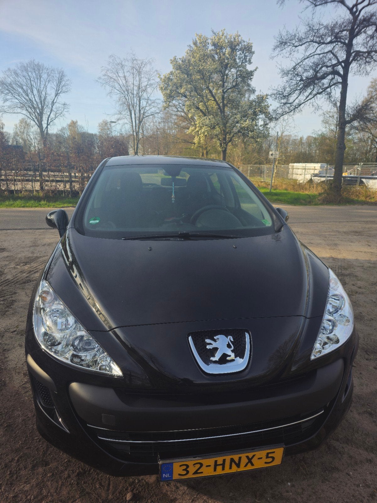 Peugeot 308 1.4 VTI 16V 5-DRS 2009 Zwart, Auto's, 1246 kg, Zwart, Origineel Nederlands, Handgeschakeld