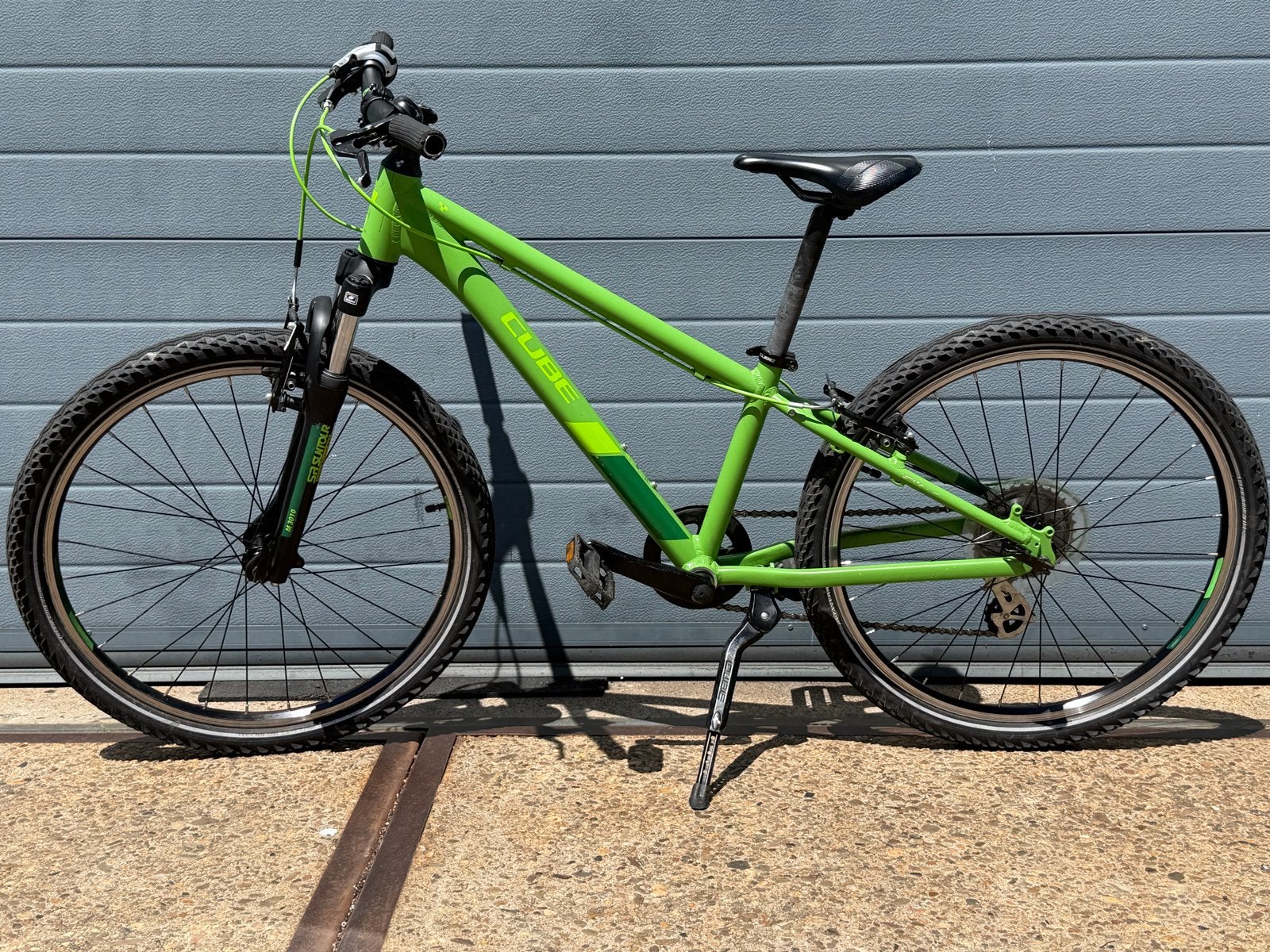 Cube Acid Race 240 Kinderfiets - Groen, Fietsen en Brommers, Fietsen | Mountainbikes en ATB, Gebruikt, Heren, Overige merken, Minder dan 45 cm