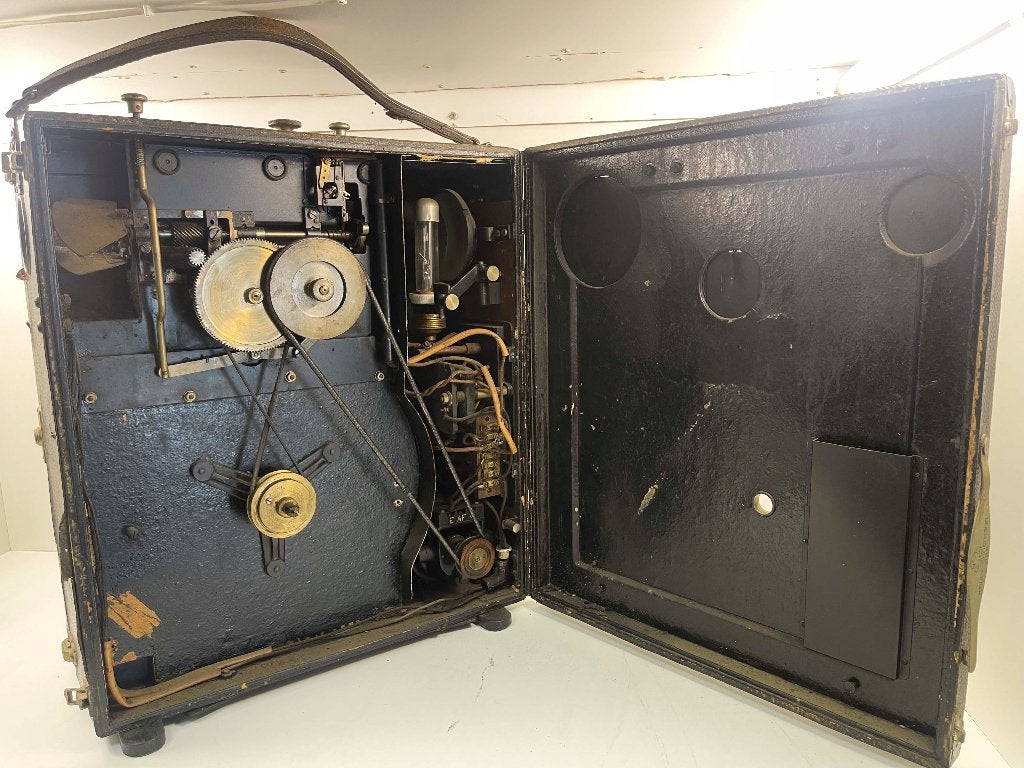Krupp-Ernemann Vintage 35mm Filmprojector van begin 20e eeuw, Verzamelen, Fotografica en Filmapparatuur, N, N, 1940 tot 1960, Ophalen of Verzenden