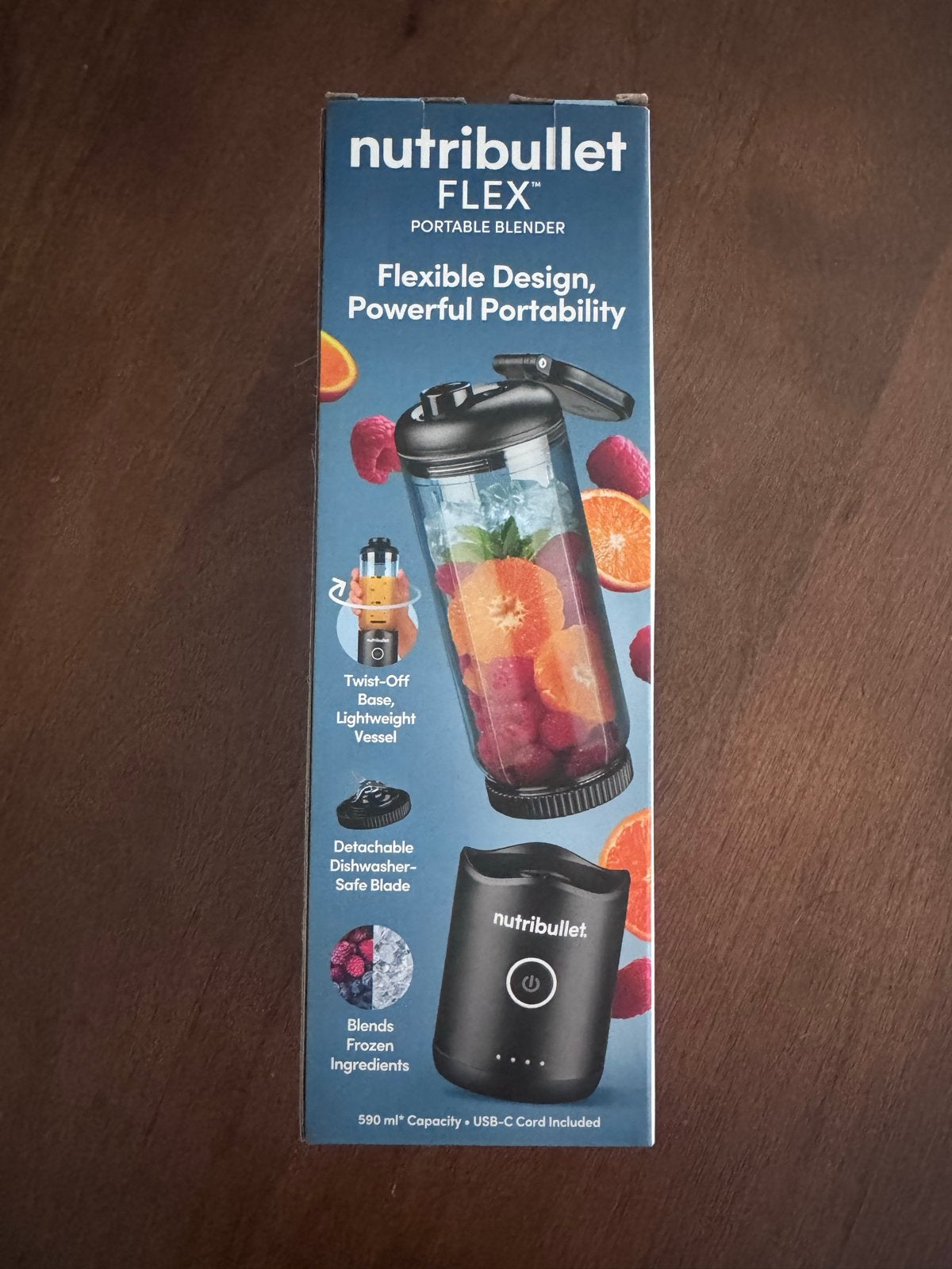 Nutribullet Flex Portable Blender - Nieuw in doos, Ophalen, Nieuw, Blender to go