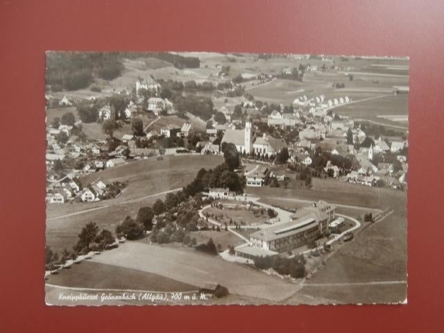 Ansicht Kaart Duitsland Kneipp Kuuroord Allgäu 1964, Verzenden, 1960 tot 1980, Gelopen, Duitsland