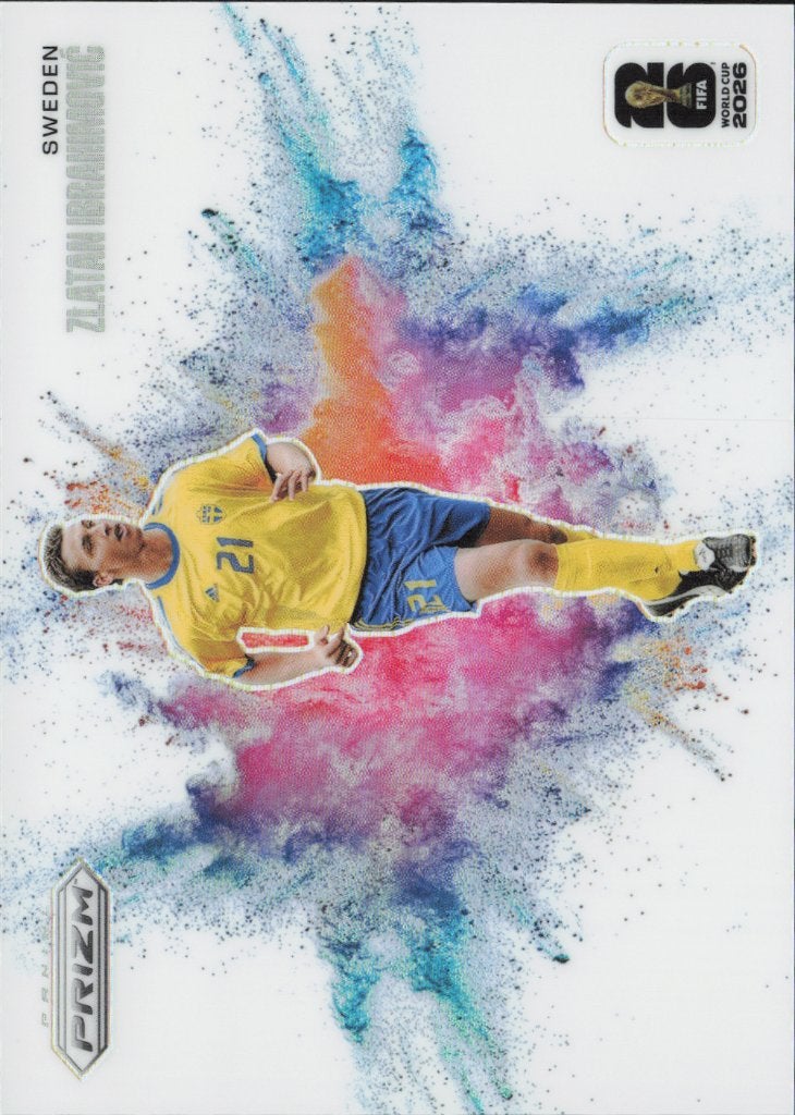 Zlatan Ibrahimovic Color Blast SSP Prizm World Cup 2026, Ophalen of Verzenden, Nieuw, Plaatje