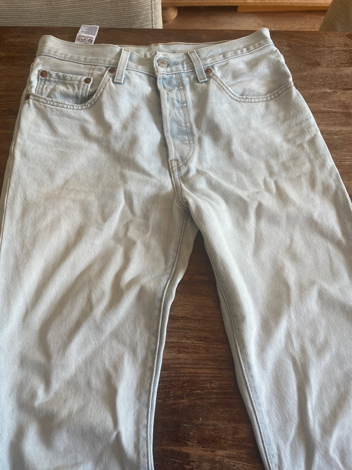 Levi's 501 jeans - W27 L30, Ophalen of Verzenden, Gedragen, Blauw, W27 (confectie 34) of kleiner
