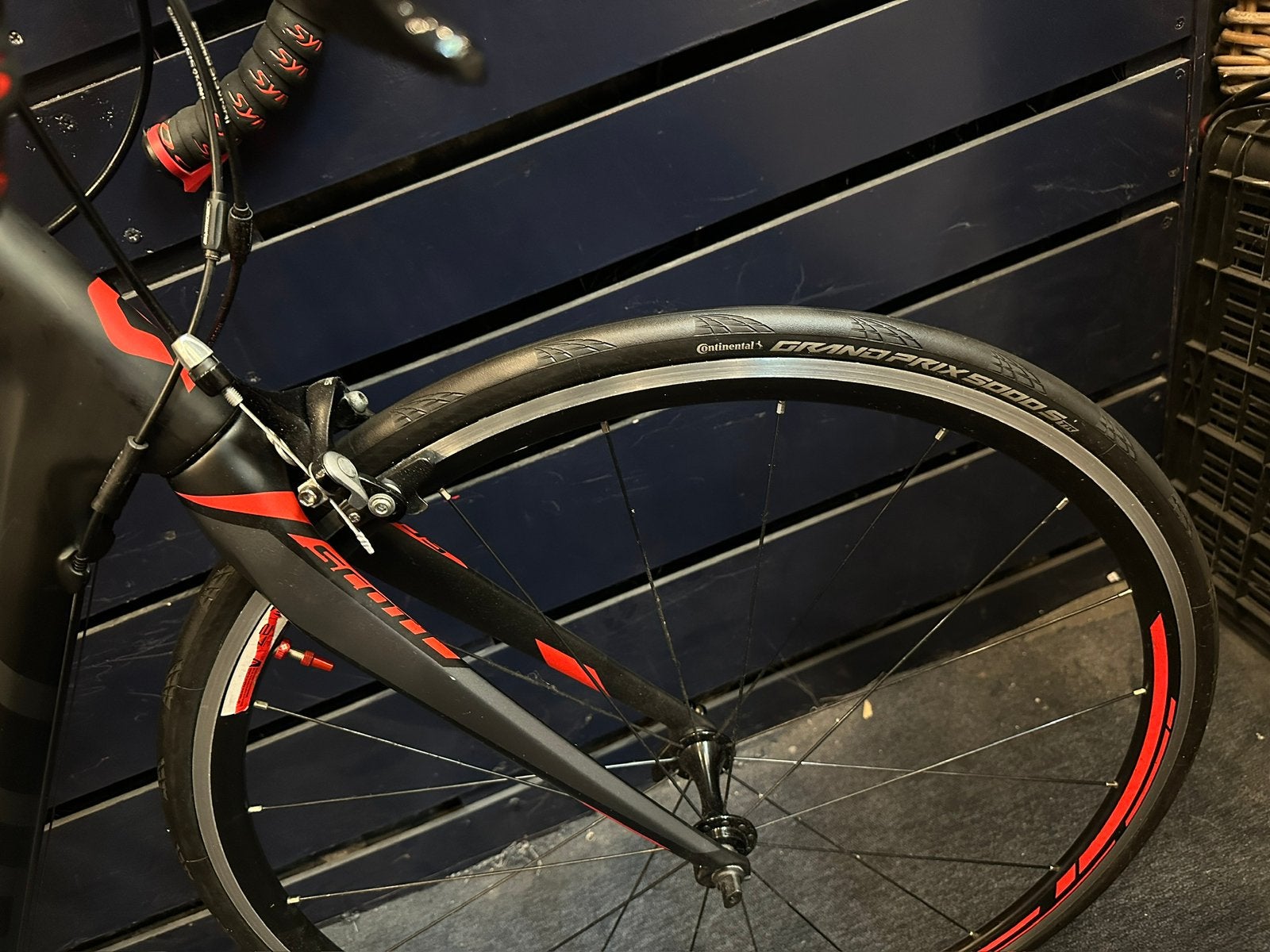 Net Scott Cr1 22 speed 56cm full carbon / trek / koga giant, Fietsen en Brommers, 28 inch, Carbon, Zo goed als nieuw, Meer dan 20 versnellingen