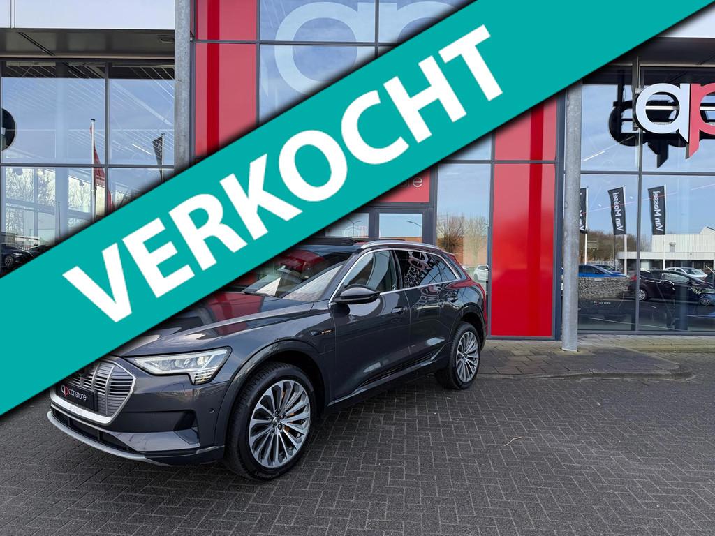 Audi E-tron E-tron 55 quattro advanced 95 kWh, Automaat, 131 €/maand, Zwart, 95 kWh