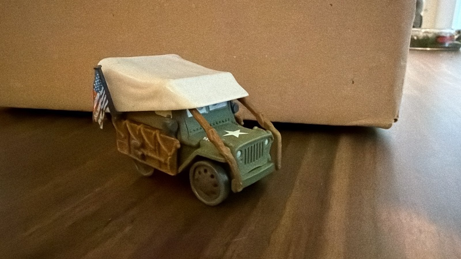 Disney Pixar Cars Stanley Days Sarge – Mattel 2015 zeldzaam, Kinderen en Baby's, Ophalen of Verzenden, Zo goed als nieuw