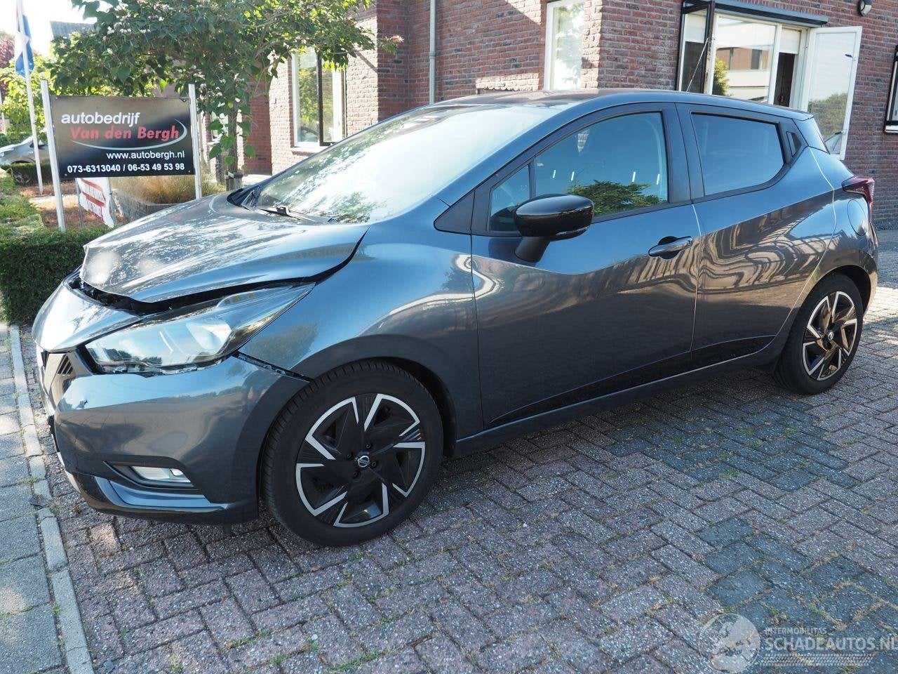 Nissan Micra 1.0 Ig-T N-Design (bj 2023), Handgeschakeld, Germany@nissan-services.eu, Zilver of Grijs, Benzine