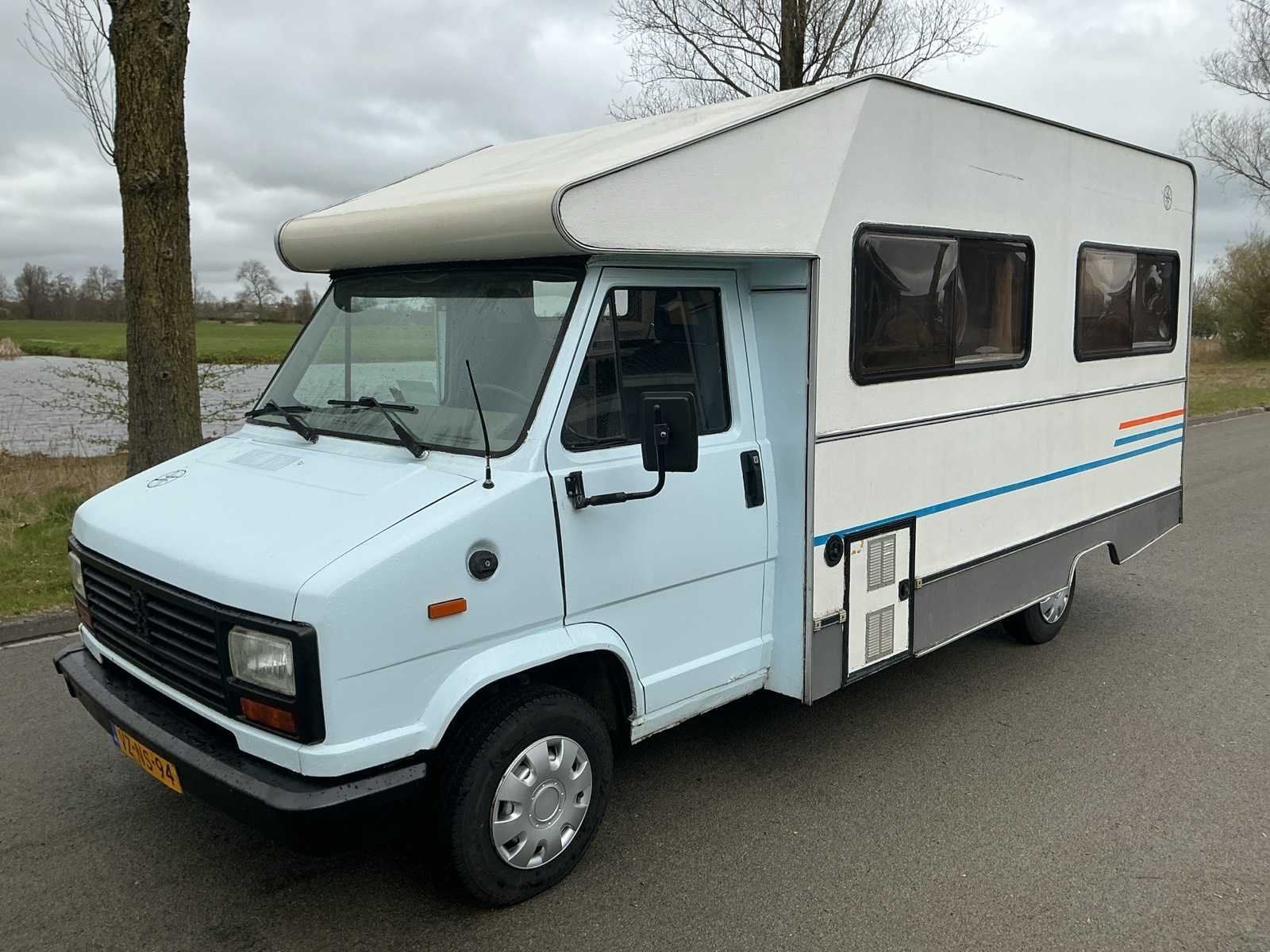 1989 - Peugeot - 280 H52C - Camper/kampeerwagen, Caravans en Kamperen, Bedrijf, Diesel, Overige merken