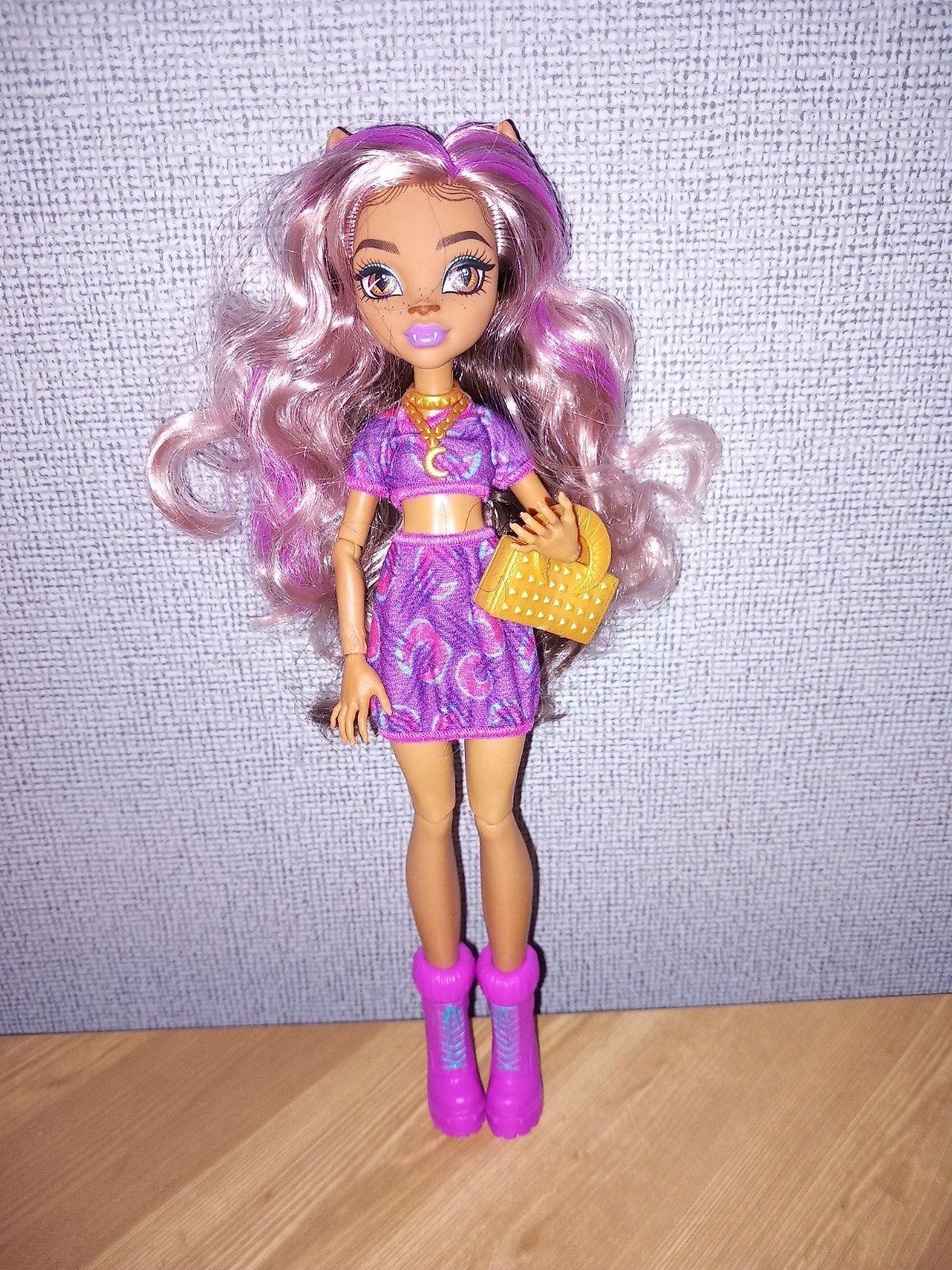 basic monster high clawdeen pop, Verzenden, Zo goed als nieuw, Overige typen