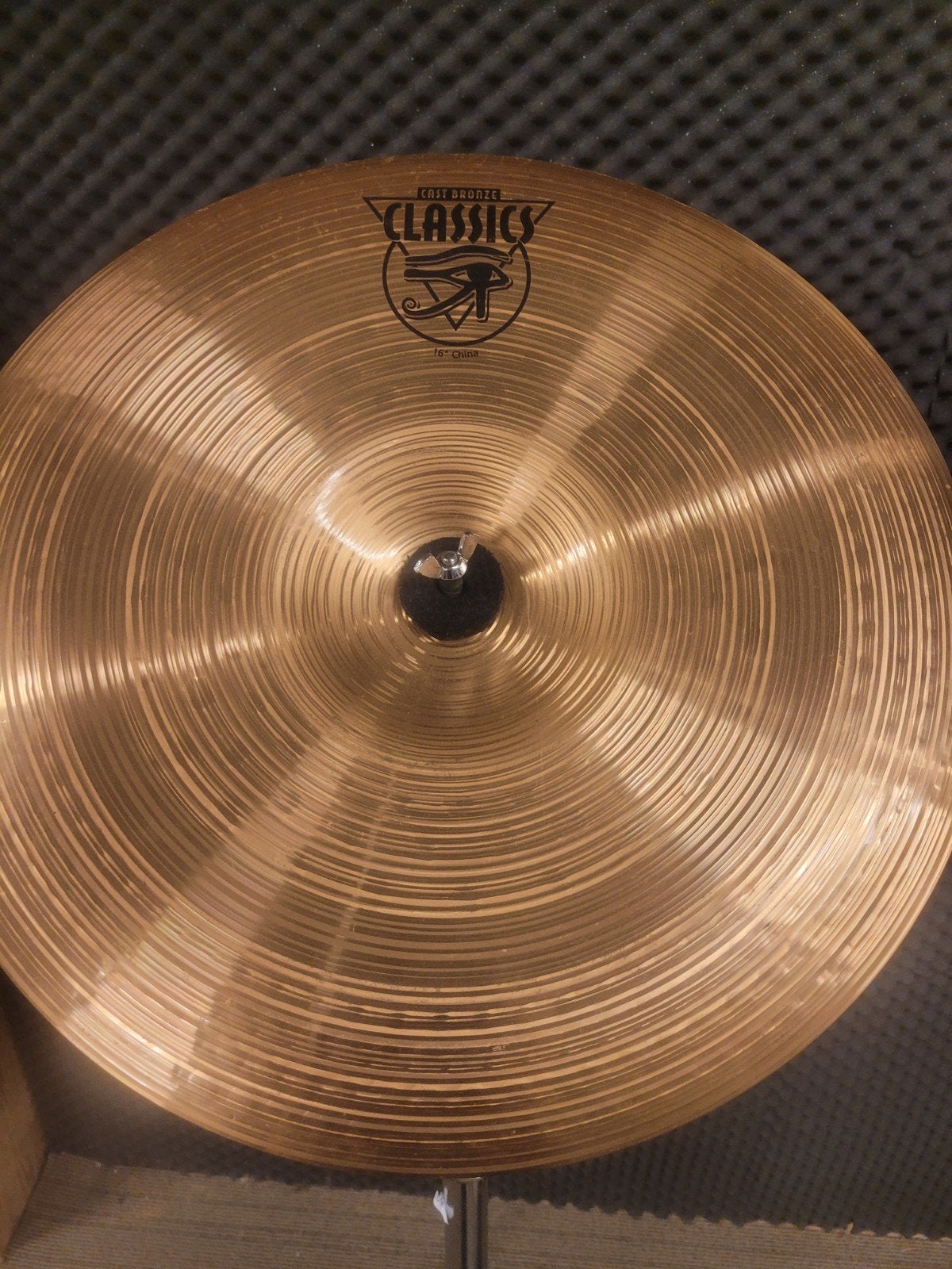 AA Meinl classic china 16", Muziek en Instrumenten, Ophalen of Verzenden, Gebruikt, Drums of Percussie
