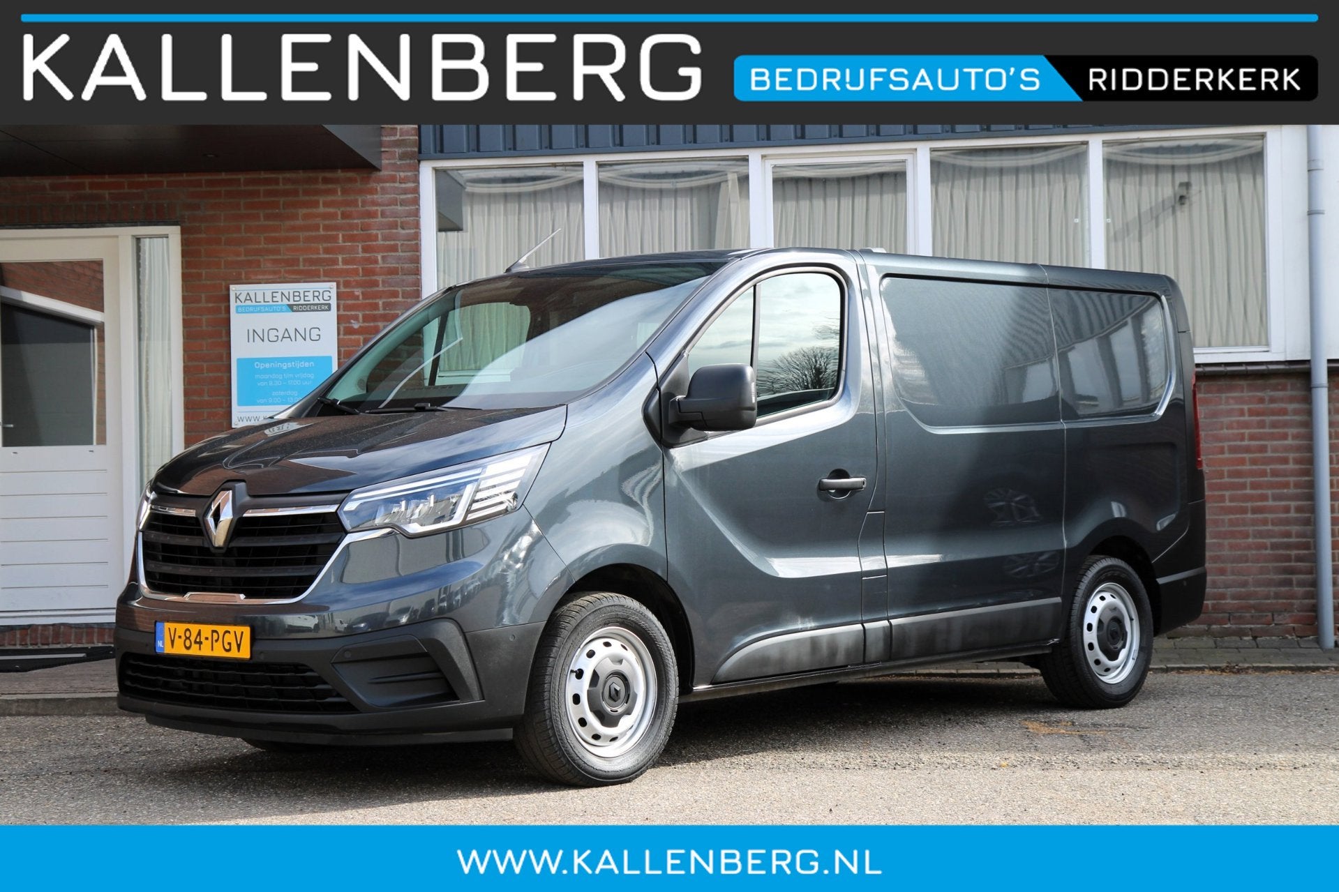 Renault TRAFIC 2.0 dCi 130PK T27 L1H1 Work Edition / Sortimo, Voorwielaandrijving, Stof, Gebruikt, 4 cilinders
