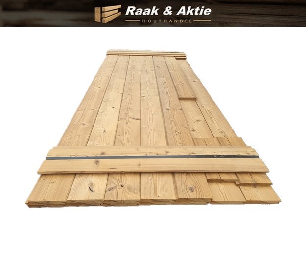3.74 m2 puntgroef - geschaafd thermowood - nr: tp118, Ophalen, Nieuw, 180 tot 250 cm, Planken