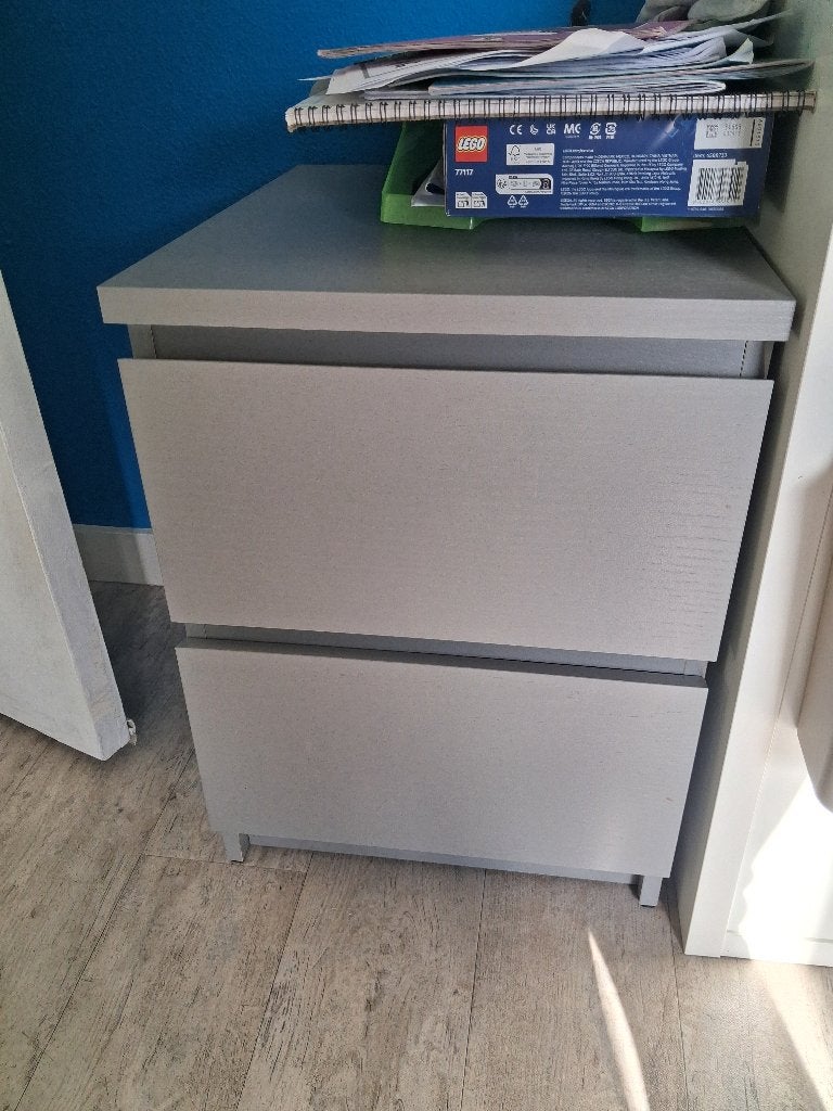 Malm 2 lade kast, Ophalen, Overige materialen, 1 of 2 laden, Ikea malm
