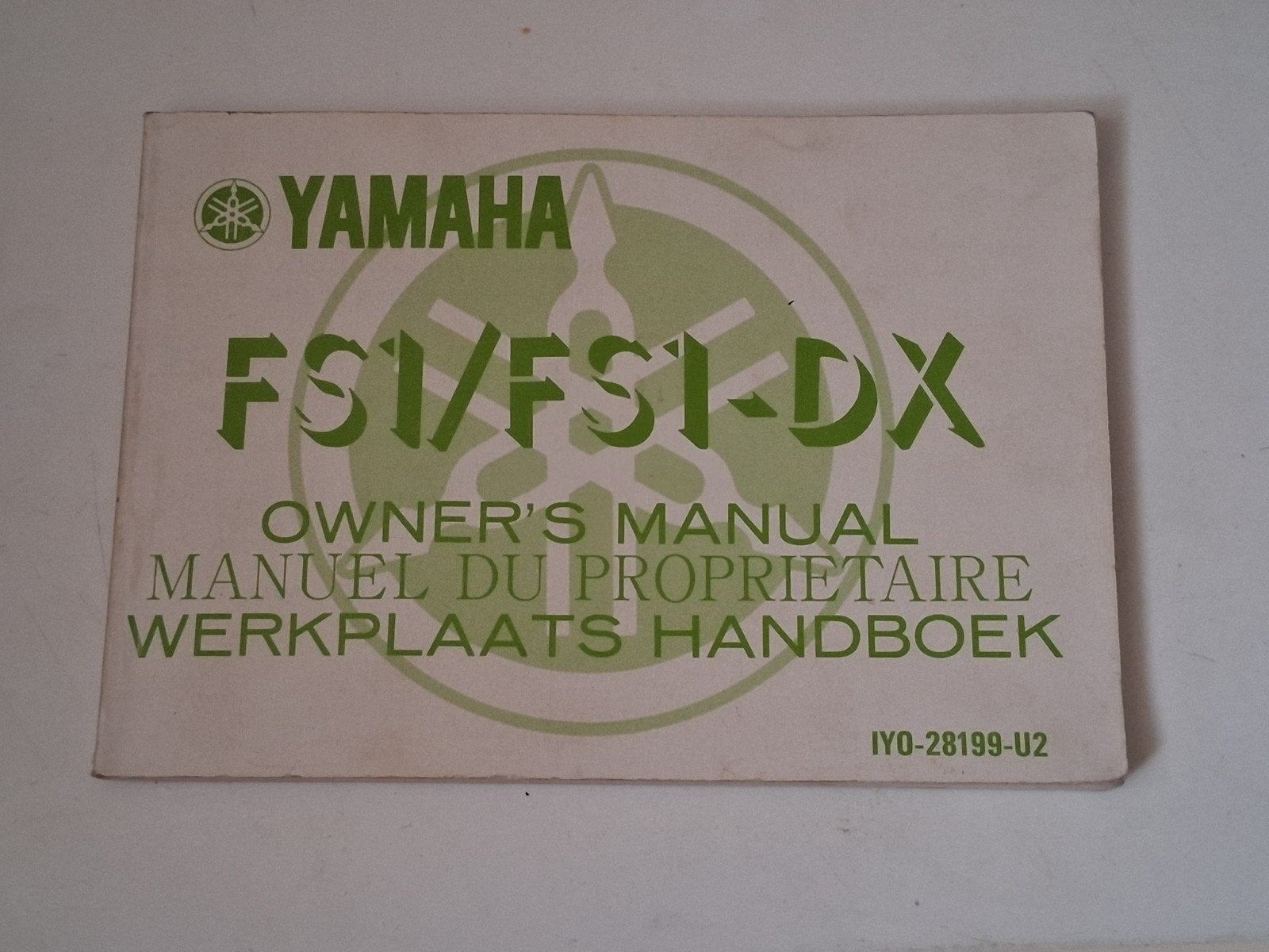 Yamaha FS1/FS1-DX Owner's Manual / Werkplaatshandboek, Ophalen of Verzenden, Gebruikt