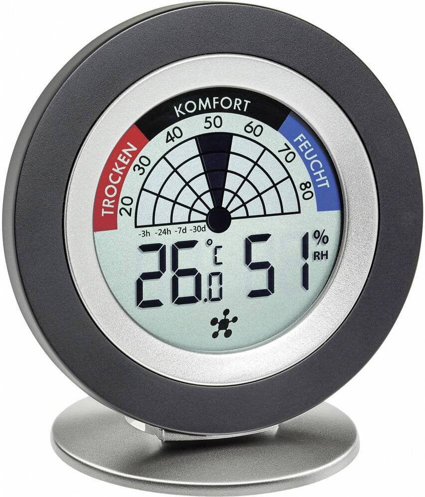 Digitale thermometer TFA en hygrometer Cosy 12 x 5,5 x 15 cm, Huis en Inrichting, Hygrometer, Ophalen of Verzenden, Nieuw, TFA