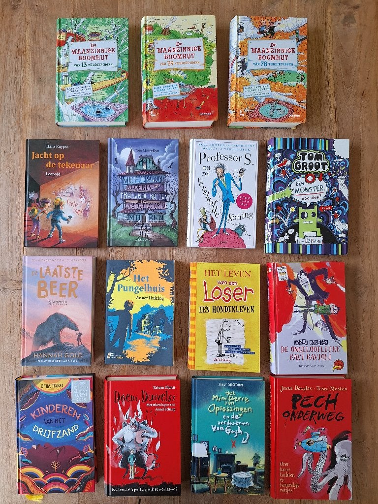 Set van 15 kinderboeken, Ophalen, Zo goed als nieuw, Fictie algemeen
