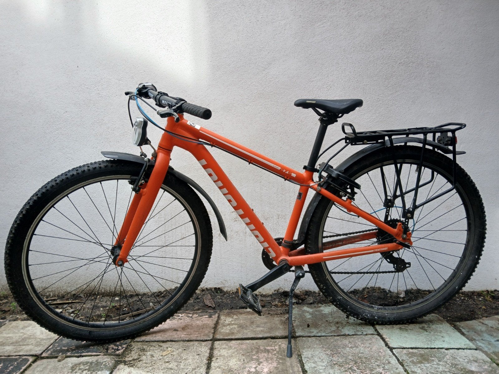 Eightshot 27,5 inch mountainbike - Oranje, Gebruikt, Hardtail, Schijfrem, 53 tot 57 cm