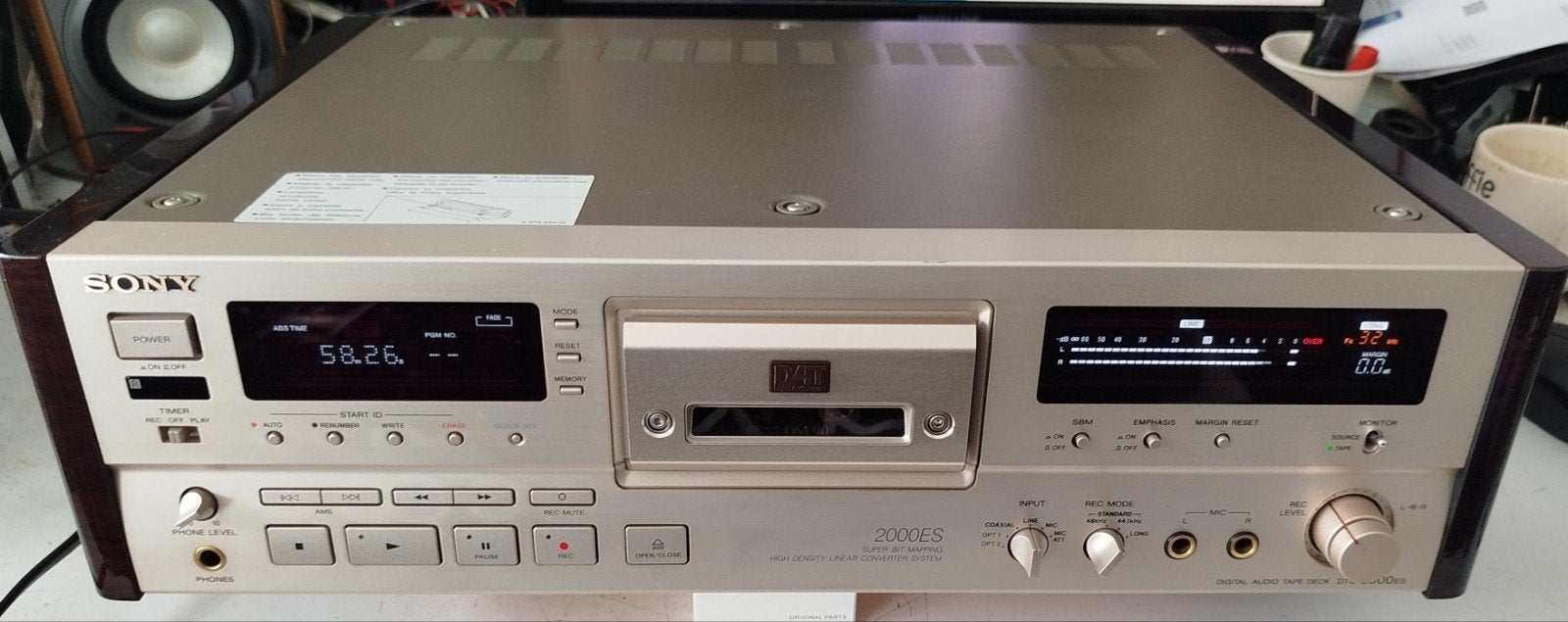 Sony Dtc-2000, Audio, Tv en Foto, Ophalen of Verzenden, Enkel, Sony, Tiptoetsen
