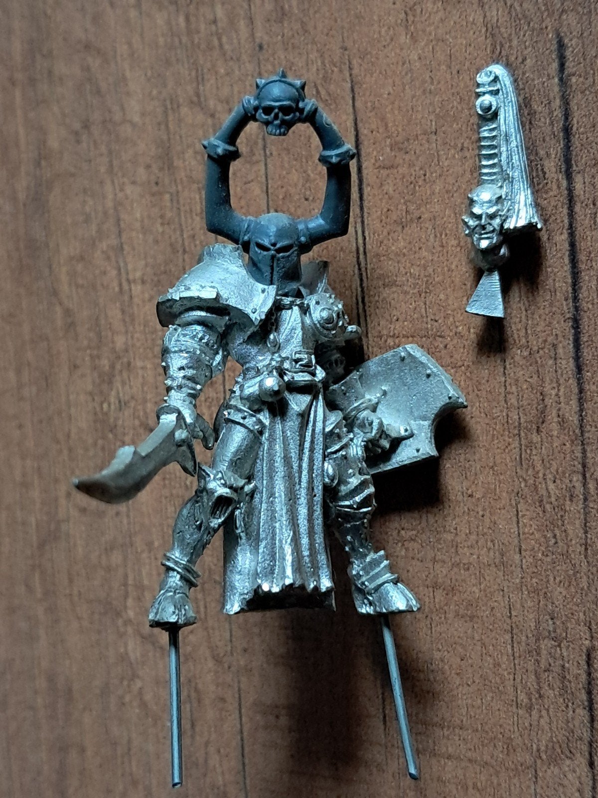 Warhammer Fantasy Chaos Slaanesh chaos champion incl hoofdje, Hobby en Vrije tijd, Ophalen of Verzenden, Gebruikt, Warhammer, Figuurtje(s)