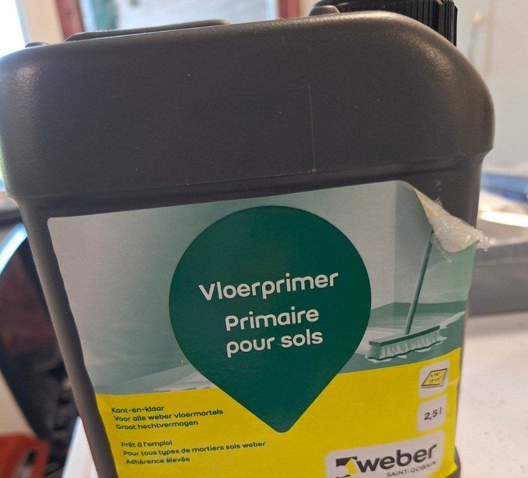 Gratis Weber Vloerprimer - 2,5L Kant-en-klaar, Doe-het-zelf en Verbouw, Overige kleuren, Ophalen of Verzenden, Minder dan 5 liter