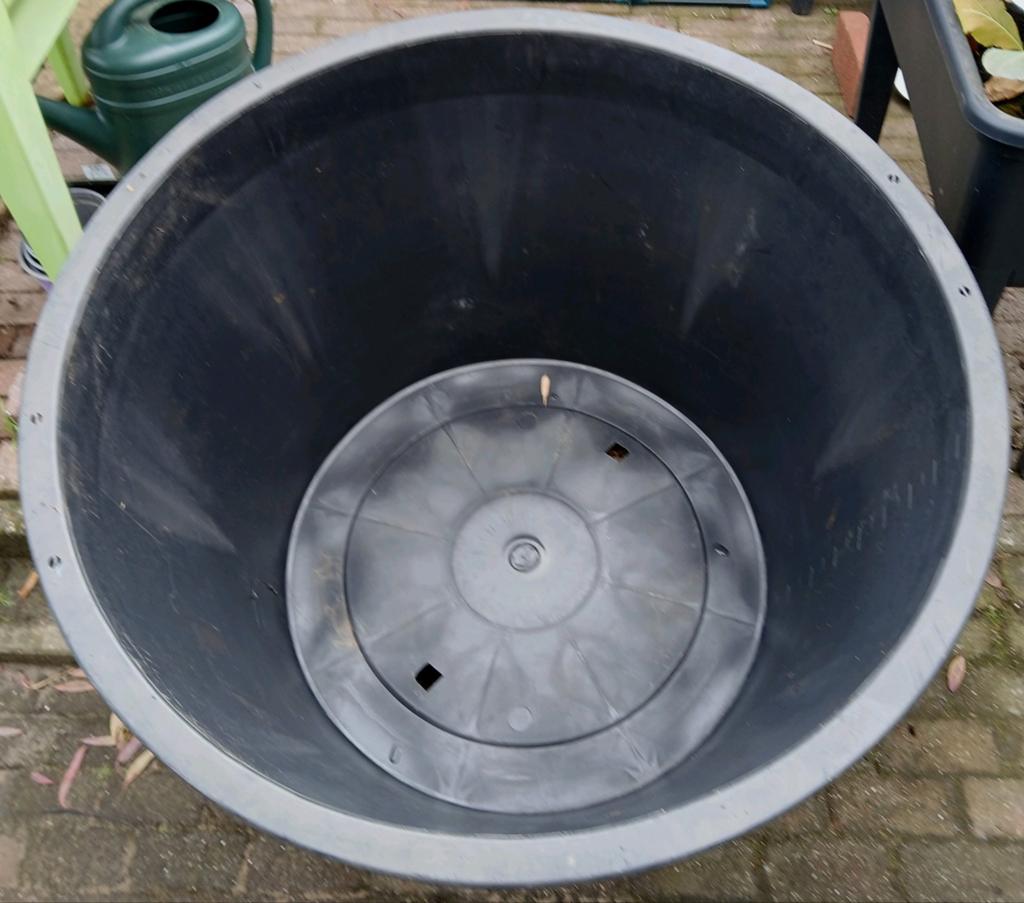 ✅️ ️ 4 X Boom-plantkuip 230L/ samen €160, -, of per stuk👇, Tuin en Terras, Bloembakken en Plantenbakken, Ophalen, Kunststof, Gebruikt